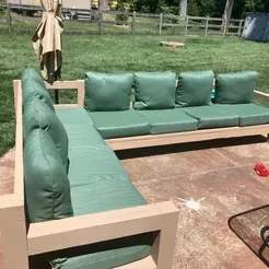 Foto del mueble construido por Miguel Torres