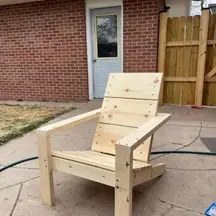 Foto del mueble construido por Javier Morales