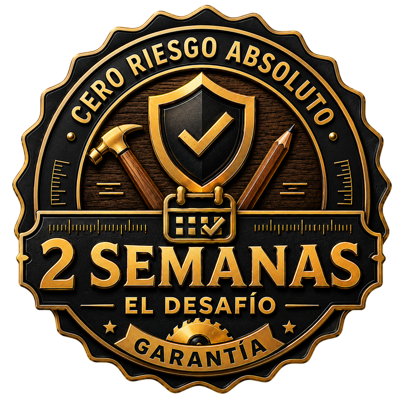 Sello de garantía de cero riesgo: desafío de 2 semanas